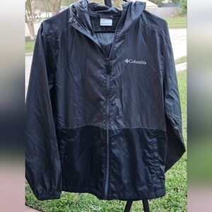 Columbia Black Windbreaker Jacket